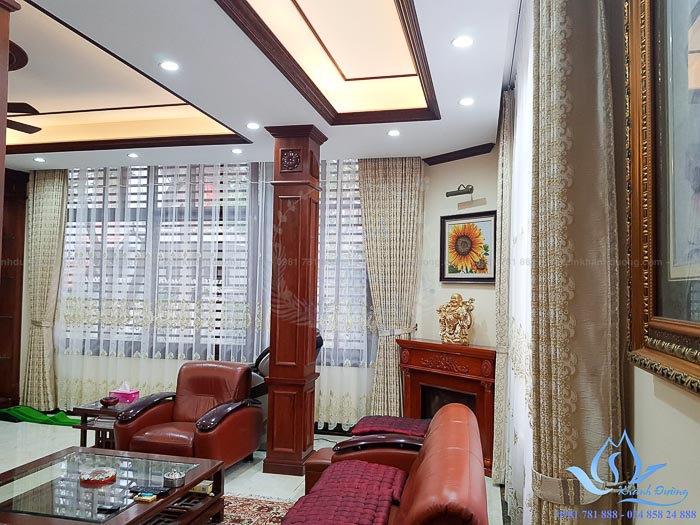 Giới thiệu mẫu rèm tân cổ điển họa tiết cao cấp Mỹ Đình, Hà Nội 8739