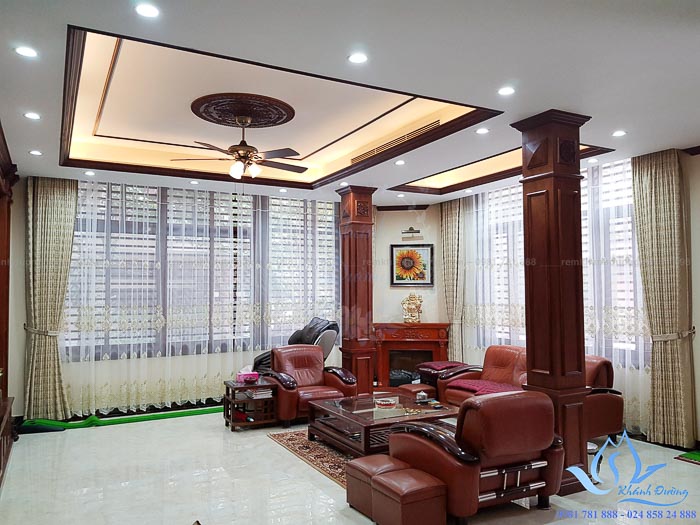 Giới thiệu mẫu rèm tân cổ điển họa tiết cao cấp Mỹ Đình, Hà Nội 8739