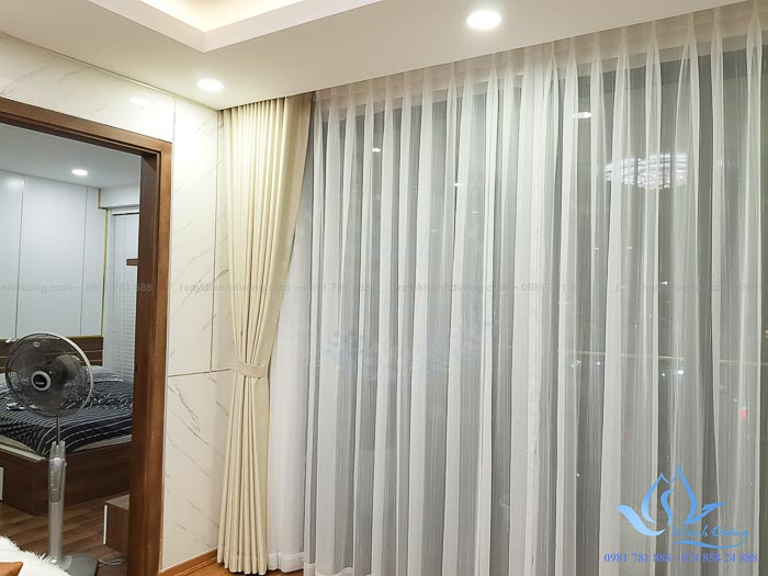 Giới thiệu mẫu rèm vải hai lớp sang trọng nhất Láng Hạ, Hà Nội GA 52