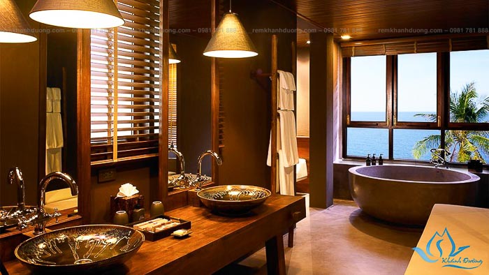 Giới thiệu rèm cửa trang trí spa rèm gỗ tại Bà Triệu, Hà Nội MA 14
