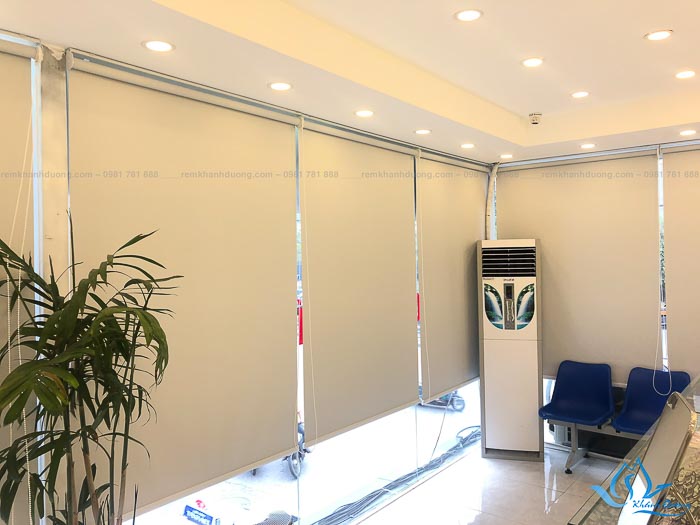 Cấu tạo rèm cuốn giúp tiết kiệm không gian, tăng cường diện tích sử dụng