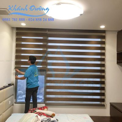 Lắp đặt rèm cầu vồng hiện đại tại căn 3310 Park 10 Times City AE 524