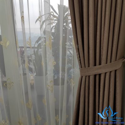 Rèm vải voan cổ điển đẹp