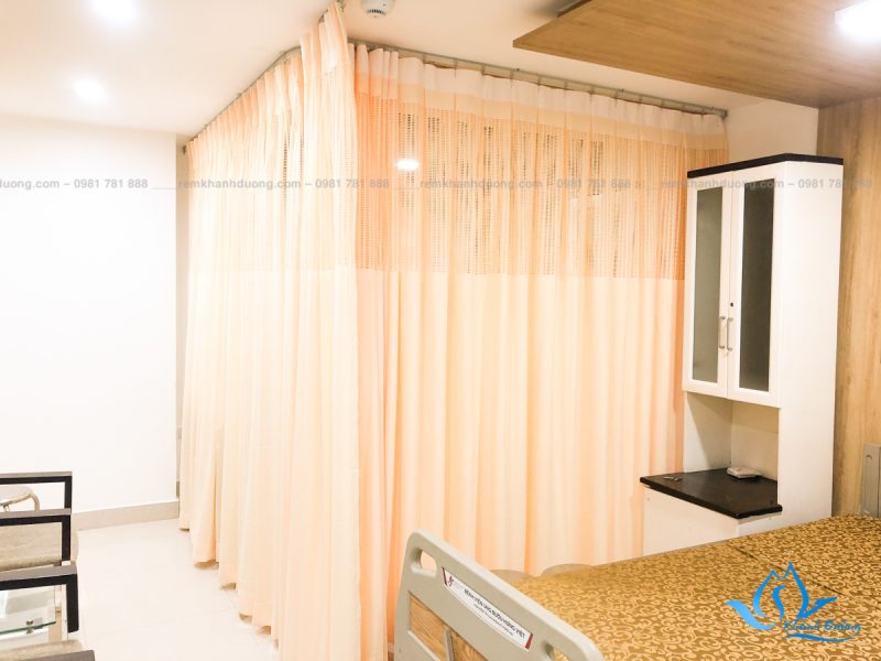 Lắp đặt rèm Y tế Bệnh viện Việt Hưng tại Đại Cồ Việt, YT111