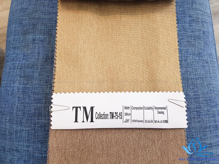 Lắp đặt rèm vải hai lớp phòng ngủ chung cư Vincom Liễu Giai TM-75-15