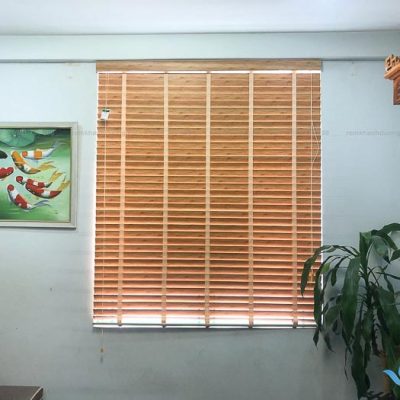 Lựa chọn rèm gỗ đẹp chung cư Thanh Bình thoáng mát Hà Nội SKK311