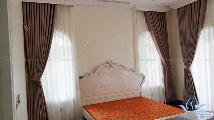 Lựa chọn rèm vải hai lớp thanh lịch tại Hoàng Cầu- Hà Nội TM-82-36