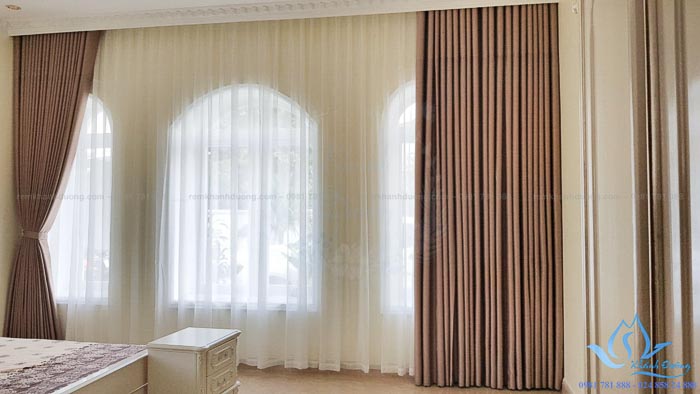 Lựa chọn rèm vải hai lớp thanh lịch tại Hoàng Cầu- Hà Nội TM-82-36