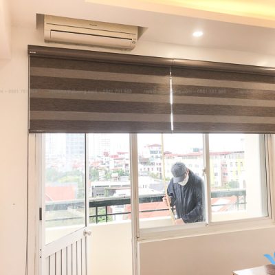 NC164 rèm cuốn cầu vồng chung cư