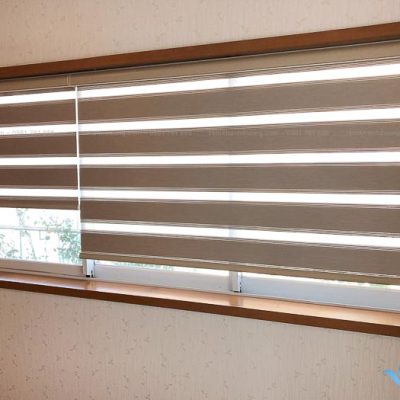 Mẫu rèm cầu vồng phòng ngủ đẹp hiện đại Hoàng Hoa Thám, Hà Nội AP461