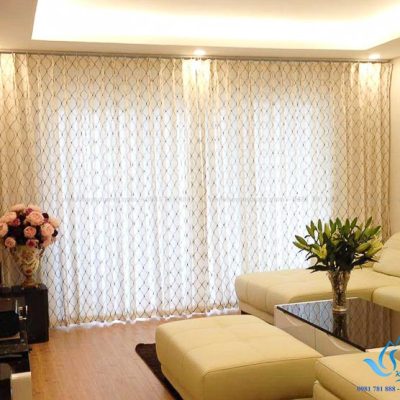 Mẫu rèm vải cao cấp Nhật cho chung cư tại KĐT Park City, Hà Đông RN-01