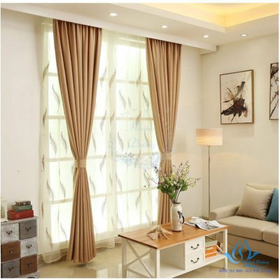 rèm vải màu vàng đẹp nhất