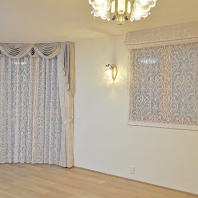 Những mẫu rèm vải Nhật cao cấp phòng khách Thái Hà, Hà Nội NB - 05