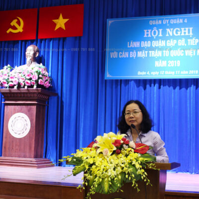 Phông sân khấu đẹp vải màu xanh bích tại Hà Đông, Hà Nội HT 08
