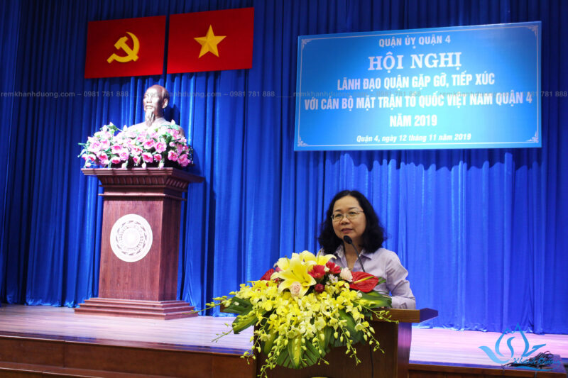 Phông sân khấu đẹp vải màu xanh bích tại Hà Đông, Hà Nội HT 08