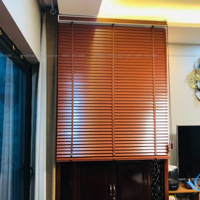 Rèm bàn thờ lắp đặt tại Goldmark 136 Hồ Tùng Mậu