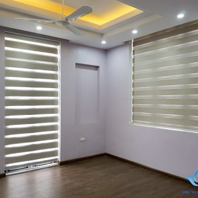 Rèm cầu vồng ấn tượng cho cửa sổ biệt thự Hà Đông, Hà Nội SN 331