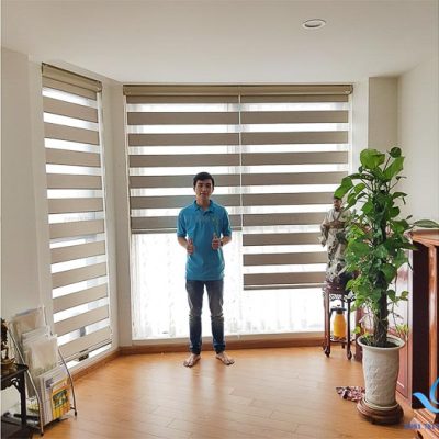 Rèm cầu vồng cho phòng khách hiện đại Yên Hòa, Hà Nội HP 106765