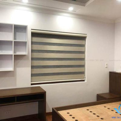 Rèm cầu vồng chống nắng cho phòng ngủ hướng Tây tại quận Tây Hồ Modero BL 341
