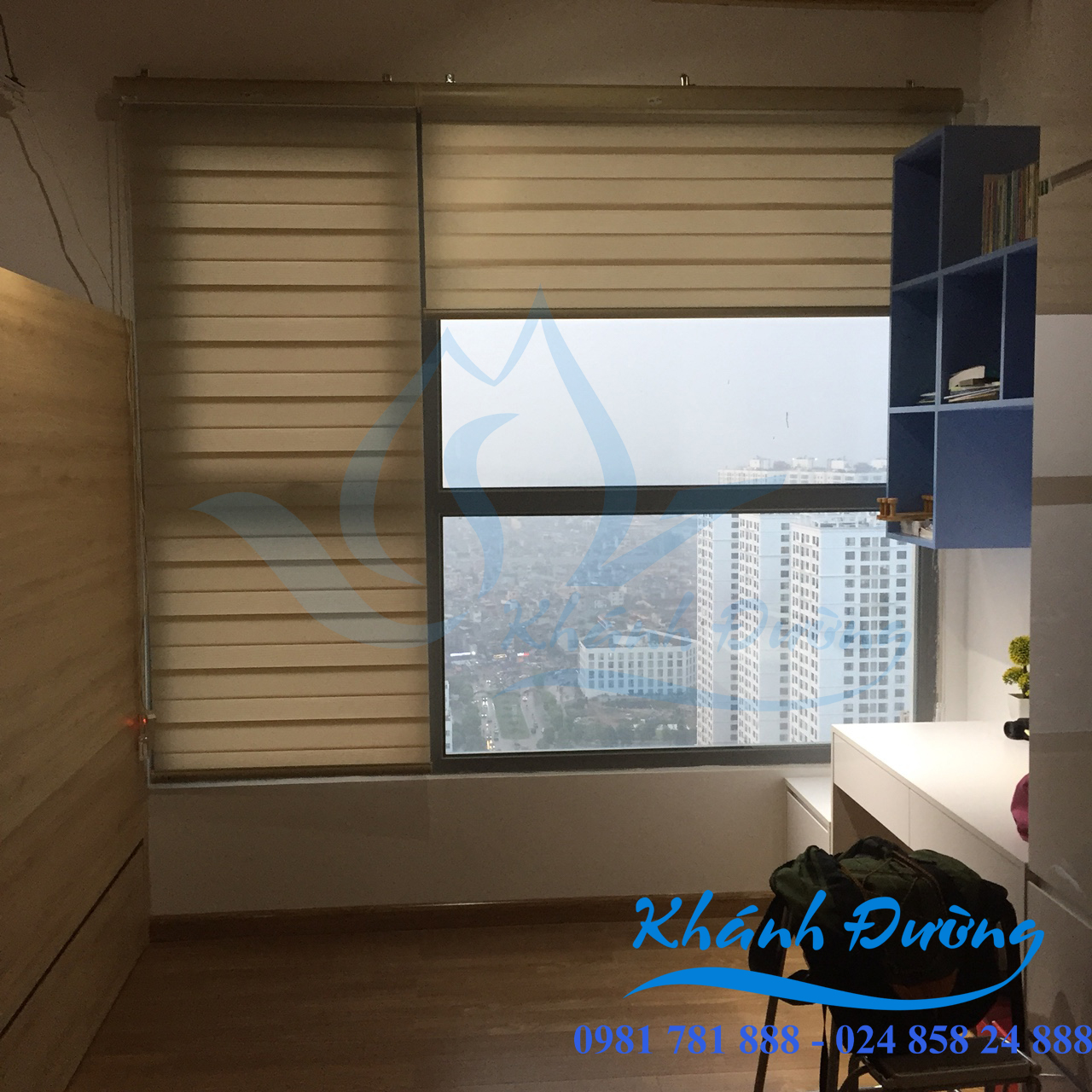 rèm cầu vồng Khánh Đường
