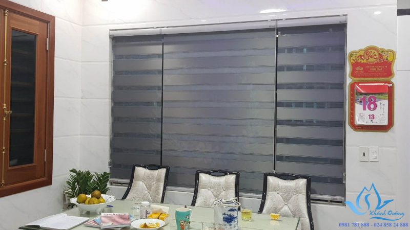 Rèm cửa cuốn cầu vồng Hàn Quốc đẳng cấp tại Hoàng Mai - Hà Nội NC 163