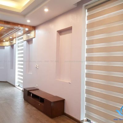 Rèm cầu vồng phòng khách chống nắng tốt tại Thụy Khuê, Tây Hồ BL 431