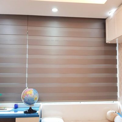 Rèm cầu vồng phòng ngủ hiện đại tại Madarin Garden Trung Hòa PO352