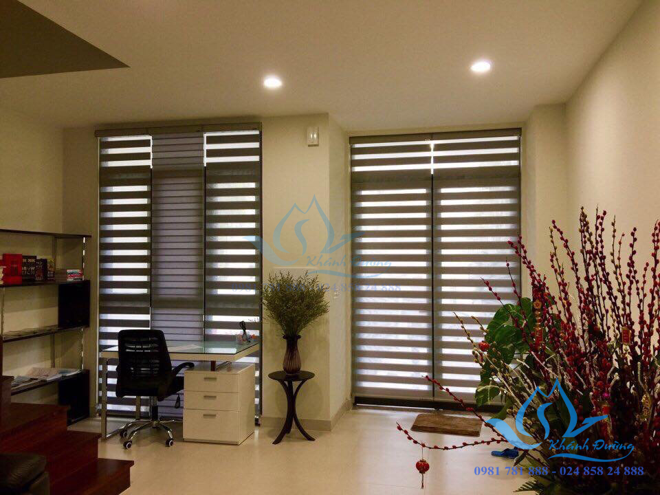 rèm cửa cuốn cầu vồng hiện đại