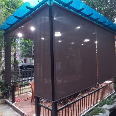 Rèm che nắng mưa ngoài trời tại Sunny Garden Sài Sơn Quốc Oai Hà Nội
