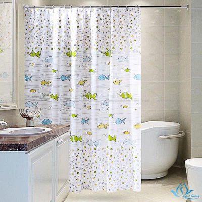 Rèm che phòng tắm trẻ em bắt mắt mã PT-106 ở Long Biên