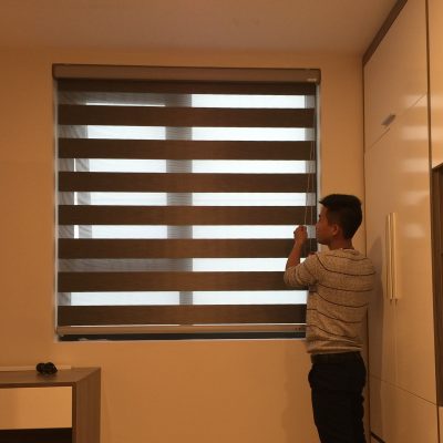 Rèm cho cửa sổ chung cư NC163