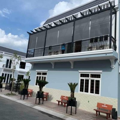 Rèm chống nắng mưa ngoài trời đẹp tại Hà Nội