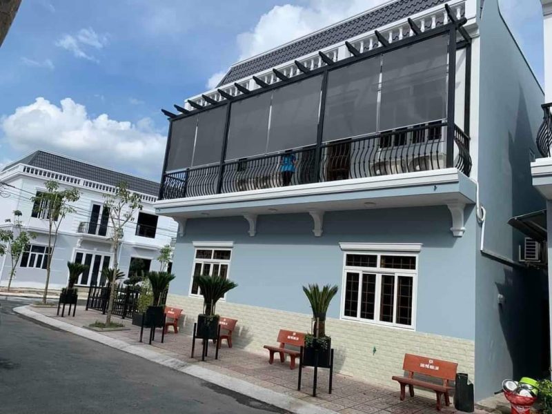 Rèm chống nắng mưa ngoài trời đẹp tại Hà Nội