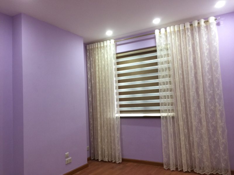 Rèm voan cho cưa sổ chung cư đẹp  CC-15