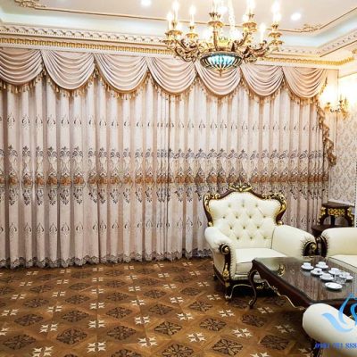 Rèm cổ điển đẹp dành cho phòng khách tại Thành Công, Quận Ba Đình HN91