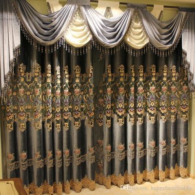 Rèm cổ điển phòng khách thanh lịch quận Ba Đình, Hà Nội CD - 06
