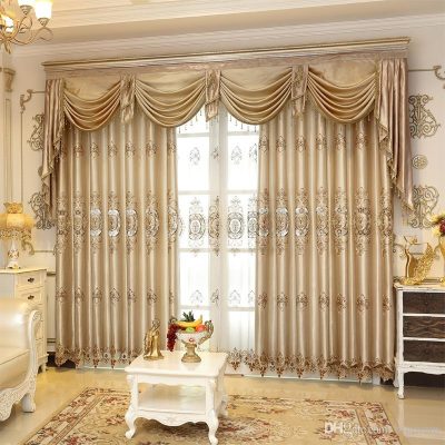 Mẫu rèm cổ điển phòng khách trang nhã Hà Đông, Hà Nội CD - 08