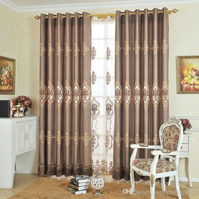 Rèm cổ điển phòng ngủ sang trọng quận Hoàng Mai, Hà Nội CD - 04