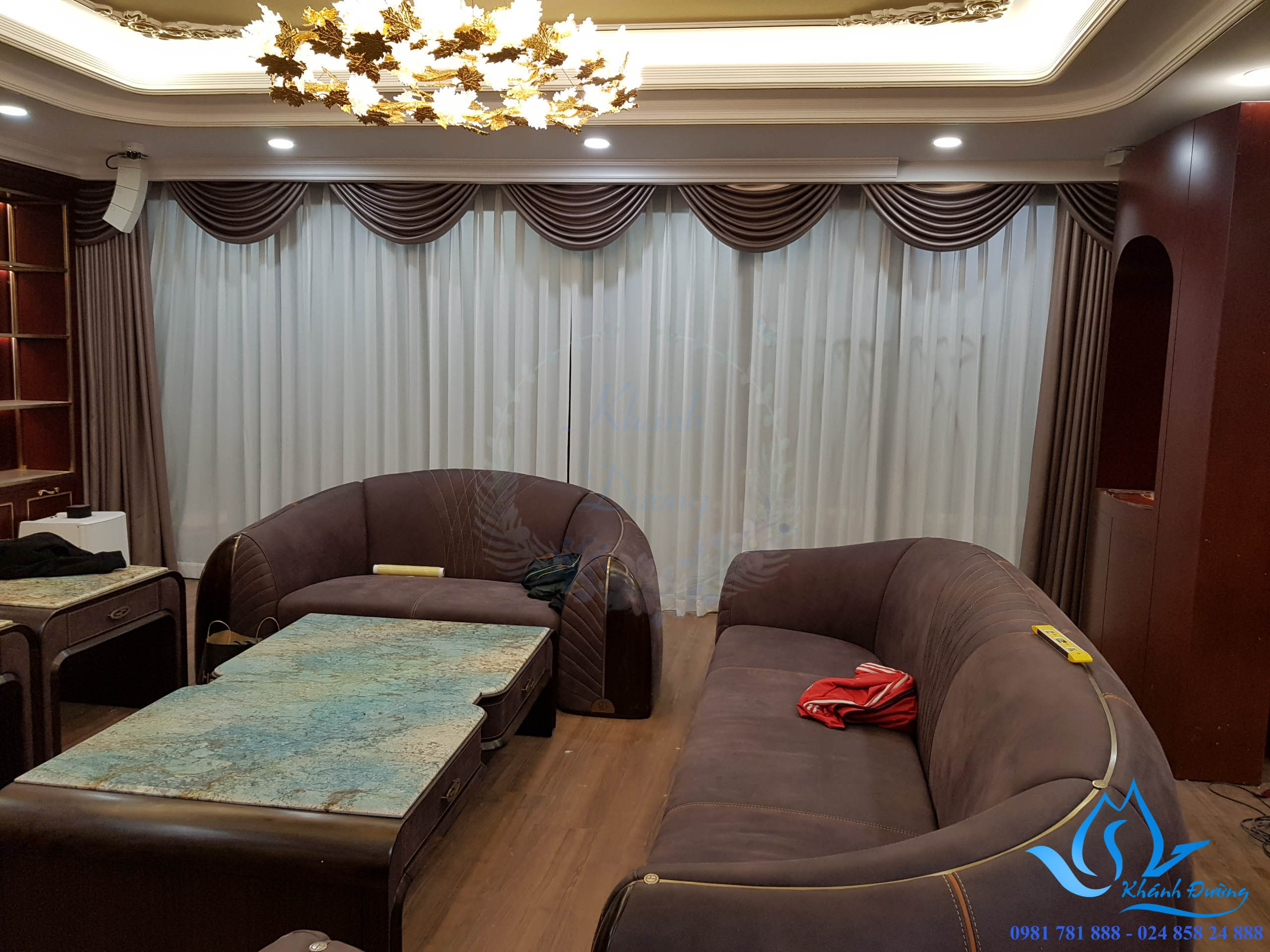 Rèm cửa cổ điển phong cách quý tộc Châu Âu