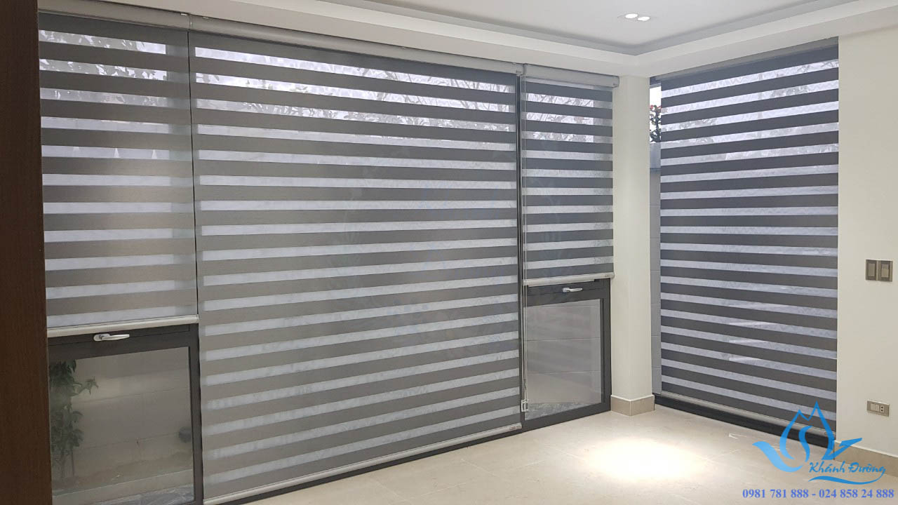 Rèm cửa cầu vồng Hàn Quốc sang trọng nhất SN 333 với loại vải láng mịn đẹp