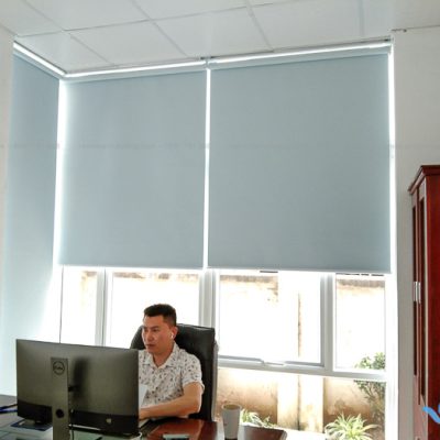 Rèm cuốn chống nắng văn phòng giá rẻ tại KĐT An Hưng, Hà Nội MA1896