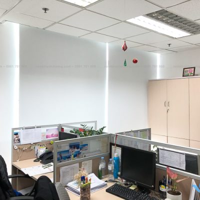 KD 999 rèm chống nắng văn phòng màu trắng hiện đại