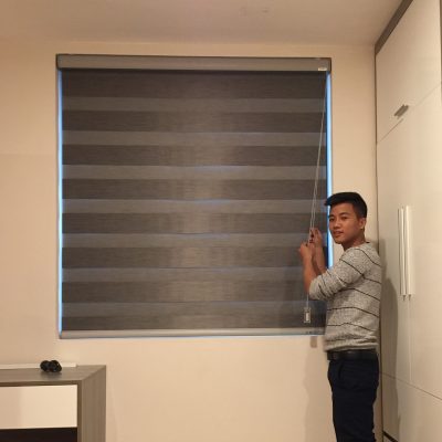 Mành cuốn ngang cầu vồng Hàn Quốc đẹp nhất tại Nha Trang NC 163
