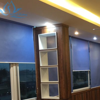 Rèm cuốn trơn cản nắng 100% - CT04