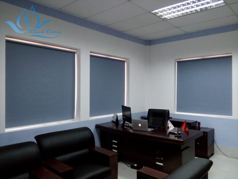 Rèm cuốn trơn văn phòng thanh lịch tại Lê Văn Lương, Hà Nội CT-41