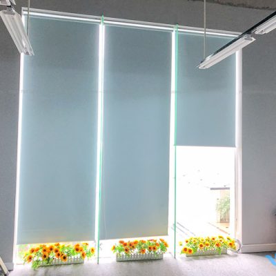 Rèm cuốn văn phòng cản sáng tốt tại Green Star Phạm Văn Đồng MA1895