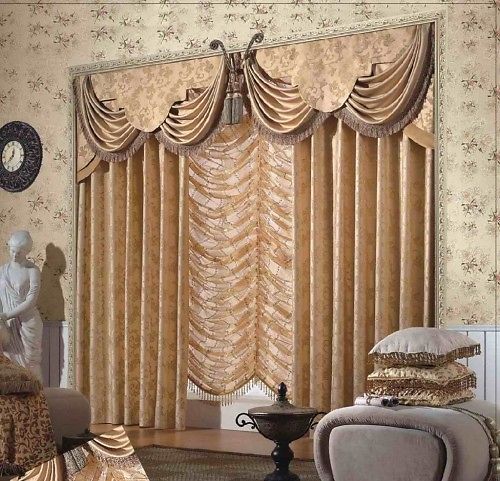 Rèm vải cổ điển hai lớp tại Phương Mai
