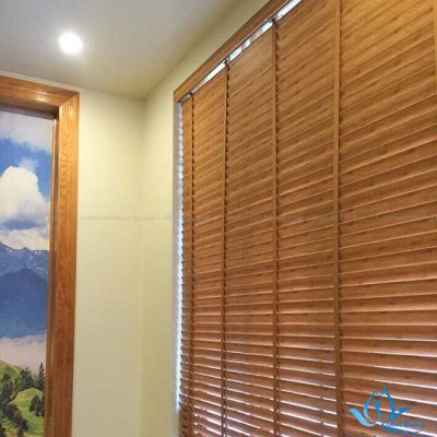 Rèm gỗ bách quý hiếm MSJ 702 tại căn hộ huyện Ba Vì