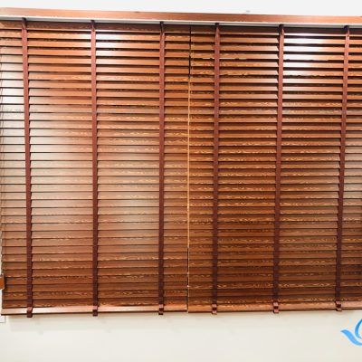 Rèm gỗ được lắp đặt tại Trương Định, Mã 510