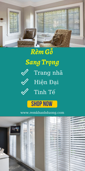 Rèm gỗ sang trọng